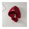 Gorros de Punto de Otoño e Invierno Coreanos para Niños y Niñas, Conjuntos de Moda, Elegantes Gorros Baotou con Protección para las Orejas