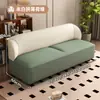 Sofá de Tela Nuevo Sencillo Sala de Estar Apartamento Pequeño Tienda Área de Descanso Tienda de Ropa Casa de Alquiler Sofá Doble de Tres Personas