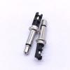 Conector/Plugue para Fone de Ouvido 3.5 Mono 6.0 Cabo Longo 24.5 Estilo Cauda de Peixe Niquelado Banhado a Ouro 3.5 Alto-falante de Áudio