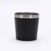 Vaso de leche de acero inoxidable 304 sencillo y transfronterizo, doble vacío, ideal como regalo o para usar al aire libre. Mini termo portátil para coche.