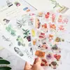 Pegatinas Impermeables de Dibujos Animados, Pegatinas de Taza Aislante de PVC Culturales y Creativas, Pegatinas para Cuaderno y Teléfono Móvil, Procesamiento y Personalización Según Dibujos