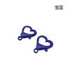 Plástico color corazón de amor hebilla de langosta moldeo por inyección juguete hebilla de conexión accesorios de colgante de joyería diy en stock al por mayor