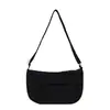 Bolso de Mano Simple Estilo Coreano 2026 Nuevo Primavera y Verano Gran Capacidad Casual Cruzado Tela de Nylon Bolso de Hombro para Exteriores