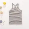 Chaleco para Niños Primavera y Otoño Algodón Puro Estilo Delgado Niños y Niñas Bebé Verano Camisola Camiseta Interior Chaleco Capa Base