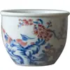 Taza cilíndrica Antique Xi para cejas superiores, taza grande de Maestro, taza de té de cerámica, juego de té kung fu, taza de té de gran capacidad, taza individual