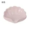 Saboneteira escorredora em formato de concha, porta-sabonete criativo para banheiro e lavabo, prateleira de saboneteira antiderrapante para lavatório doméstico