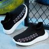 Zapatos Nuevos para Niños, Zapatos de Malla Fly, Zapatos de Coco, Zapatos Deportivos con Calcetines para Niñas, Zapatos Perezosos