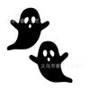 Comercio Exterior Transfronterizo Fantasma Divertido Decoración de Festival de Halloween Pegatina para Espejo Retrovisor de Coche Ventana Pared Hogar