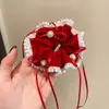 Goma para el pelo con lazo estilo coreano para mujer, Accesorio para el pelo extragrande de alta gama, Goma elástica para el pelo estilo perezoso
