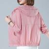 Ropa de protección solar para mujer, novedad de verano 2024, ropa de maternidad, ropa de protección solar para mujeres de mediana edad y mayores, abrigo fino de manga larga transpirable para exteriores