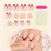 Unhas Usáveis Mais Vendidas Transfronteiriças, Unhas Postiças de Alto Padrão, Simples, Leves e Luxuosas, Douradas Tridimensionais, Unhas de Manicure Completas e de Alta Qualidade