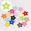 16*21mm Agujero para Colgar Pintado Estrella de Cinco Puntas DIY Pendientes de Abalorios Hechos a Mano Pulsera Colgante Accesorios de Joyería Colgante