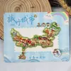 Serie de Imanes para Refrigerador de Xizang, Mongolia Interior, Qinghai, Xinjiang, Ningxia, Pegatinas Decorativas Magnéticas de Madera Creativas, Souvenirs de Viaje