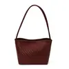 Bolsa de Ombro Único Feminina 2026 Nova Bolsa Tote de Textura Retrô de Alta Qualidade Bolsa de Mão Casual Moderna Bolsa Cesta de Legumes Transfronteiriça