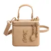 Bolso de Mano Acolchado Estilo Chanel para Mujer 2026 Nuevo Modelo Bolso Caja Moda Bolso Pequeño Bolso de Hombro Cruzado Comercio Transfronterizo