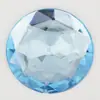 Mesa de Imitação Redonda Ângulo Múltiplo Fundo Plano Diamante Acrílico diy Chanfrado Acessórios de Roupa Joias Acessórios Decorativos Atacado