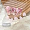 Celebridade da Internet Popular Huazi Corte Unha Arte Diamante Joia Neve Mei Niang Gelatina Fundo Transparente Proteína Diamante Oval Ângulo Reto Cristal de Alta Qualidade