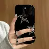 Estrellas con estampado de leopardo adecuadas para 17 Pro Max, iPhone 16 Pro, protección completa de lente, 15 dos en uno, 14 película