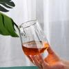 Xícara de Sake de Alto Valor Xícara de Chá Pequena Copo de Água Transparente Doméstico Copo Mestre Copo Único Xícara de Degustação Feminina com Alça
