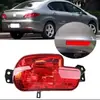 Adequado para Logo 408 Luz de Neblina Traseira Luz do Para-choque Traseiro Lanterna Traseira Luz Refletora 98023455809802345680Led