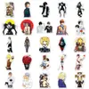 50 Adesivos de Death Note Apresentando Personagens Populares de Anime Japonês Como Kira para Capas de Celular, Computadores e Agendas