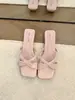 Primeiro Encontro Temporada Laço Rosa Sandálias Francesas Pequenas Sapatos de Fada Para Uso Externo Temporada de Verão 2026 Férias Com Saias Sandália