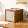 Gabinete de ventana abuhardillada para balcón para uso doméstico, a prueba de sol, gabinete de almacenamiento tatami integrado de montaje en pared, almacenamiento de artículos varios, gabinete de almacenamiento combinado de pie