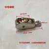 Polea Pequeña de Aleación de Zinc, Micro Polea, Polea Deslizante, Polea para Ventilación de Invernadero, Polea de una/doble vía