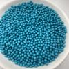 Acessórios de joalheria 3mm sem furo imitação turquesa contas redondas estátua de Buda incrustada acessórios de artesanato