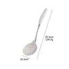 Juego de Utensilios de Cocina con Mango de Silicona Colador Espátula para Freír Cuchara para Sopa Espátula para Freír Utensilios de Cocina para el Hogar Espátula Cuchara para Cocinar Juego de 6 Piezas