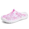 Chinelos Croc Femininos Verão Novo Outdoor Litoral Chinelos Leves Antiderrapantes Respiráveis Casuais Sapatos de Jardim Sapatos Femininos Transfronteiriços