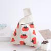 Cor de Contraste Atacado Bolsa de Tricô Bolsa de Pulso Bolsa Tote Bolsa de Mão Bolsa de Tricô Bolsa Feminina Bolsa de Tricô Vazada Tecida Pequena Quadrada