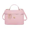 Bolso Cuadrado Pequeño Transfronterizo Fresco de Moda para Mujer, Bolso de Hombro Tejido de Color Sólido Nuevo Otoño 2026, Bolso Cruzado para el Trabajo
