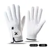 Guantes de Golf de una Sola Pieza para Hombre Antideslizantes Resistentes al Desgaste Guantes Deportivos para Mujer Exteriores Elásticos Transpirables Mano Izquierda y Derecha Piel Suave Piel de Oveja
