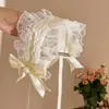 2026 Nova Faixa de Cabelo com Laço de Renda Lolita Presilha de Cabelo Feminina Grampo de Cabelo Lolita Menina Doce Acessório de Cabelo Fofo