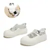 Sandalias de Moda con Cinta Mágica de Venta Caliente en TikTok para Mujer Verano 2026 Nuevos Zapatos Casuales Versátiles Cómodos con Suela Gruesa y Diseño Hueco para Mujer