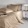 Conjunto de quatro peças de algodão de fibra longa de Xinjiang com 120 fios 100% algodão puro capa de edredom lençol de cama capa de colchão de alta qualidade têxtil para casa Nantong