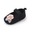 Primavera e Outono Flor Sapatos de Bebê Princesa Sapatos de Bebê Sapatos de Bebê de Sola Macia Sapatos de Bebê de Lã 2332 Total