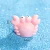 Micro-paisagem criativa golfinho caranguejo animal marinho pequeno jardinagem paisagismo decorações diy acessórios de saco surpresa pequenos ornamentos