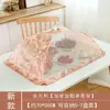 Cubierta de comida plegable para uso doméstico, diseño cuadrado pequeño, adecuada para cubrir comidas y sobras, desmontable y lavable