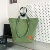 Bolso de Tote Estilo Minimalista para Mujer, Bolso Cubo de Gran Capacidad para Estudiantes, Bolso de Hombro Portátil Ligero de Nicho para el Viaje Diario