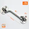 Gancho de Viento de Acero Inoxidable Engrosado Gancho para Puerta y Ventana Gancho para Puerta Gancho a Prueba de Viento Gancho de Viento para Ventana Antiguo Pestillo para Puerta y Ventana Deslizante 4 Pulgadas 6 Pulgadas