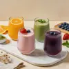 Copas de vino a rayas, de diseño único y elegantes, perfectas para champán y vino, hechas de plástico, calidad de exportación de Amazon, copas de cóctel
