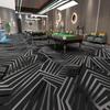 Alfombra Impresa para Sala de Billar Retardante de Llama Completamente Cubierta Área Grande Hotel Comercial Oficina Retardante de Llama Nylon Sala de Billar