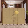 Tela divisória dobrável móvel moderna simples em novo estilo chinês para escritório, sala de estar, sala de jantar, hotel, sala de chá e hall de entrada