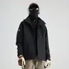 Forro Térmico de Grafeno Negro Dorado Tres en Uno Chaqueta de Forro Polar Casual al Aire Libre para Montañismo Pareja