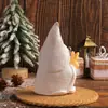 Manos de Tijera Transfronterizas Barba Blanca Enano Artesanías de Resina Creativo Patio De Pie Fumando Adorno de Anciano