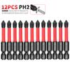 PH2 magnético antideslizante 50mm cabeza cruzada juego cabeza de destornillador alta dureza herramienta destornillador eléctrico