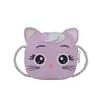 Bolsa Pequeña Infantil 2026 Nueva Bolsa Cruzada de Hombro de Gato de Dibujos Animados Lindo Accesorio de Moda Billetera para Monedas