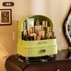Caja de Almacenamiento Grande de Alta Gama para Escritorio, Organizador Tipo Cajón a Prueba de Polvo para Productos de Skincare y Labiales para Tocador